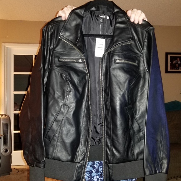 torrid Jackets & Blazers - Torrid Faux Leather Jacket size 2X NWT